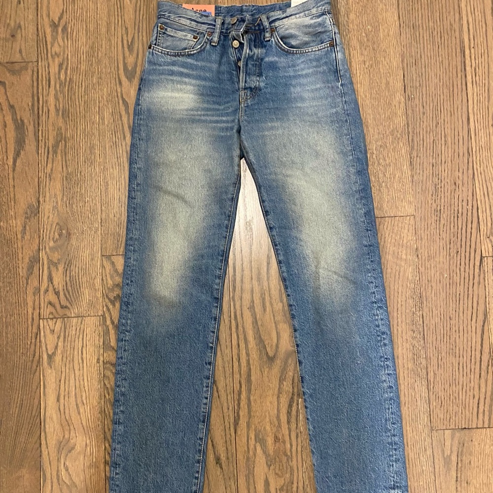 ACNE STUDIOS straight leg jeans